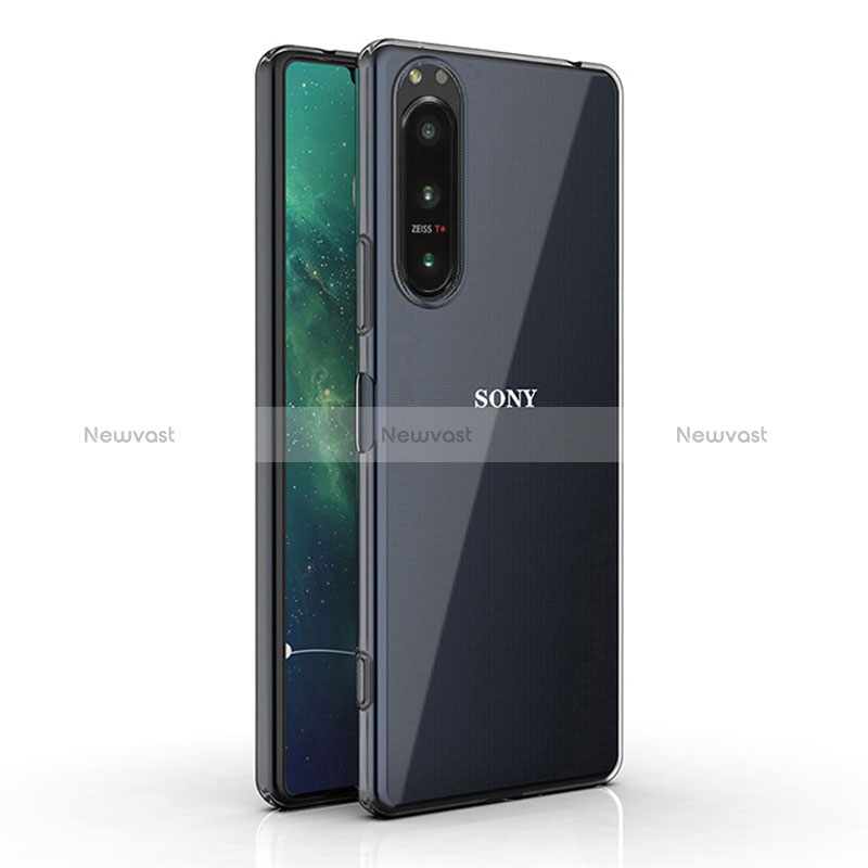 Ultra-thin Transparent TPU Soft Case Cover for Sony Xperia 1 IV Clear