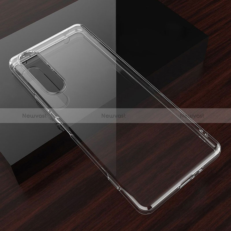 Ultra-thin Transparent TPU Soft Case Cover for Sony Xperia 1 IV Clear