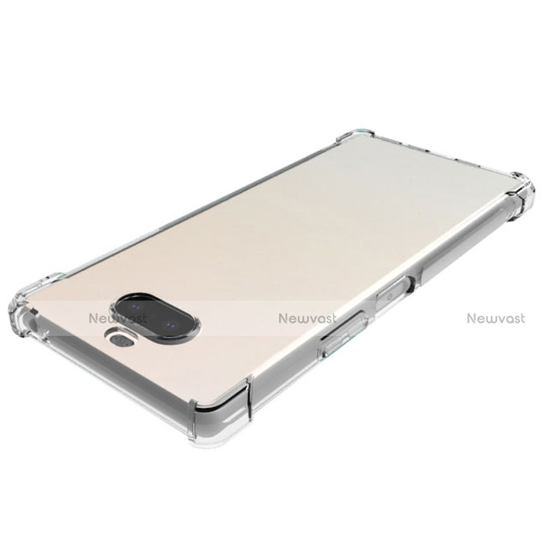 Ultra-thin Transparent TPU Soft Case Cover for Sony Xperia 8 Clear