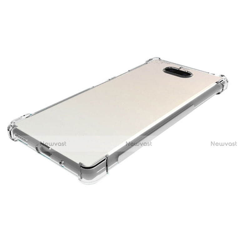 Ultra-thin Transparent TPU Soft Case Cover for Sony Xperia 8 Lite Clear