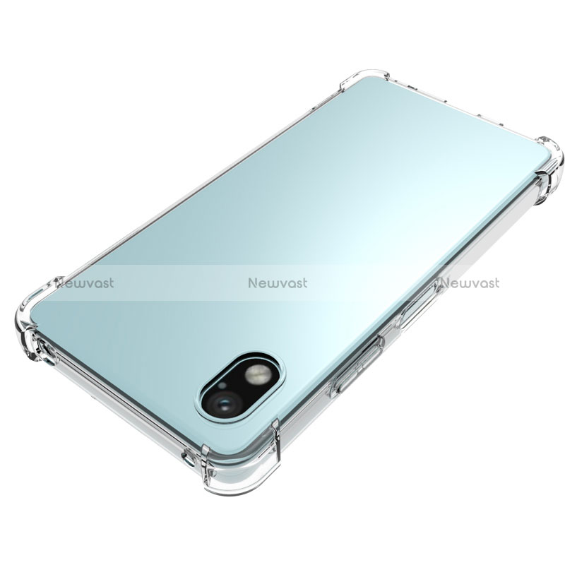 Ultra-thin Transparent TPU Soft Case Cover for Sony Xperia Ace III SOG08 Clear