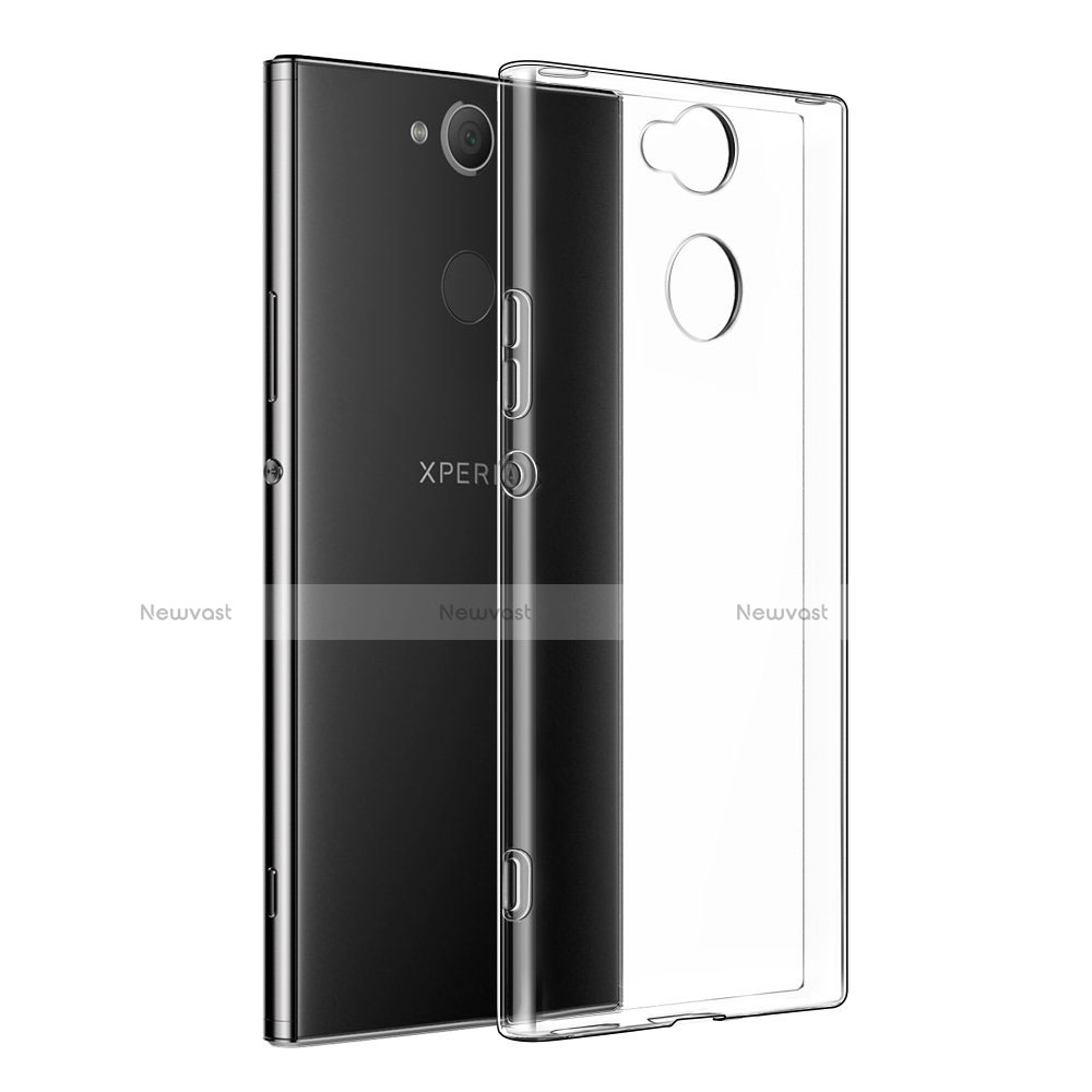 Ultra-thin Transparent TPU Soft Case Cover for Sony Xperia XA2 Clear