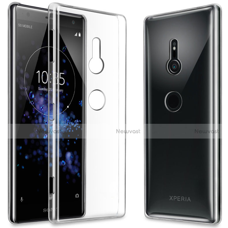 Ultra-thin Transparent TPU Soft Case Cover for Sony Xperia XZ2 Clear