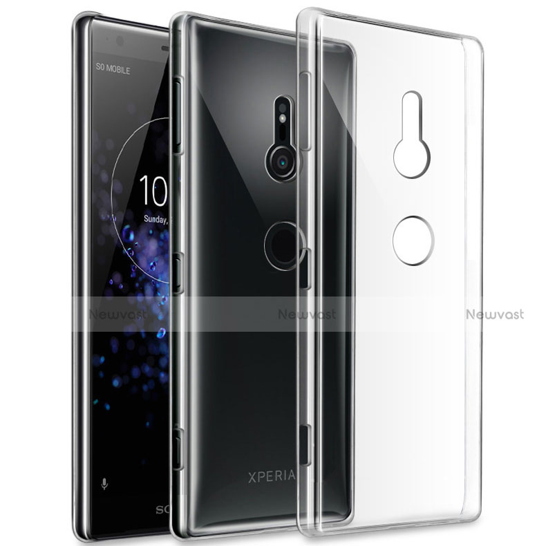 Ultra-thin Transparent TPU Soft Case Cover for Sony Xperia XZ2 Clear