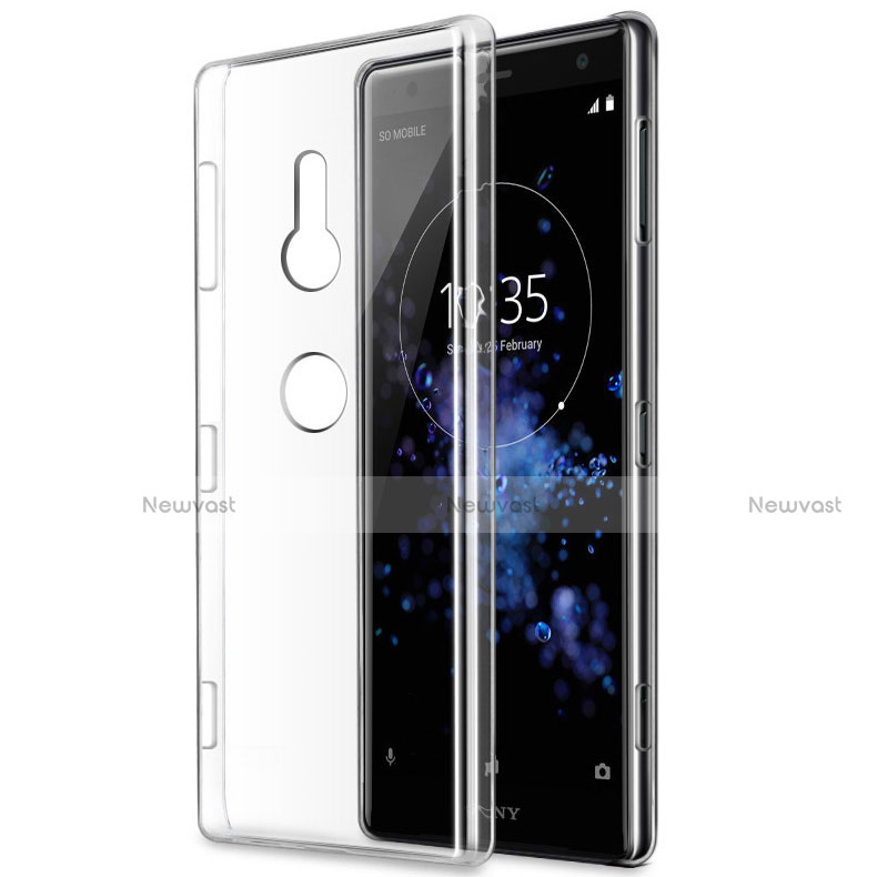 Ultra-thin Transparent TPU Soft Case Cover for Sony Xperia XZ2 Clear