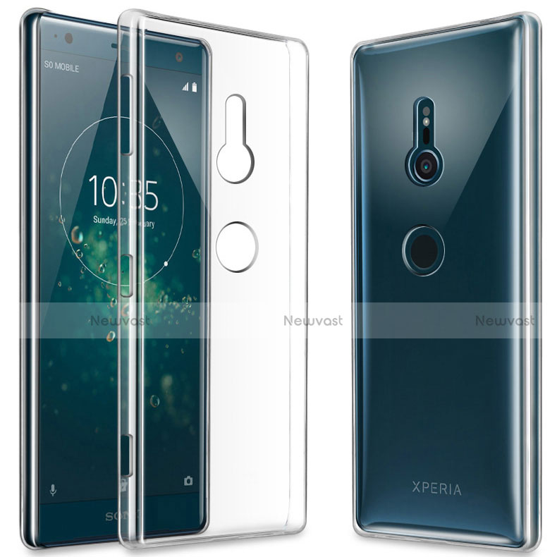 Ultra-thin Transparent TPU Soft Case Cover for Sony Xperia XZ2 Clear