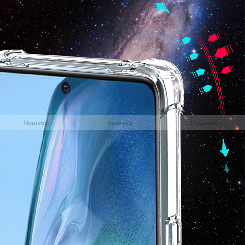 Ultra-thin Transparent TPU Soft Case Cover for Vivo iQOO 7 India 5G Clear