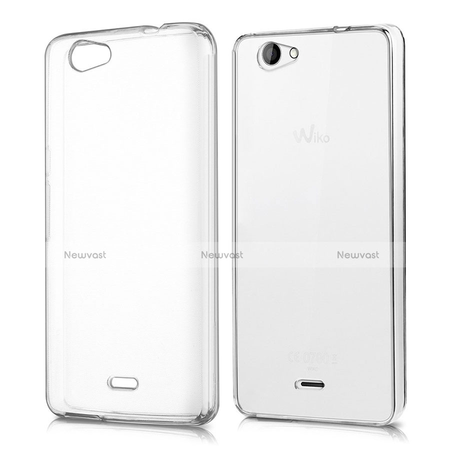 Ultra-thin Transparent TPU Soft Case Cover for Wiko Highway Signs Clear