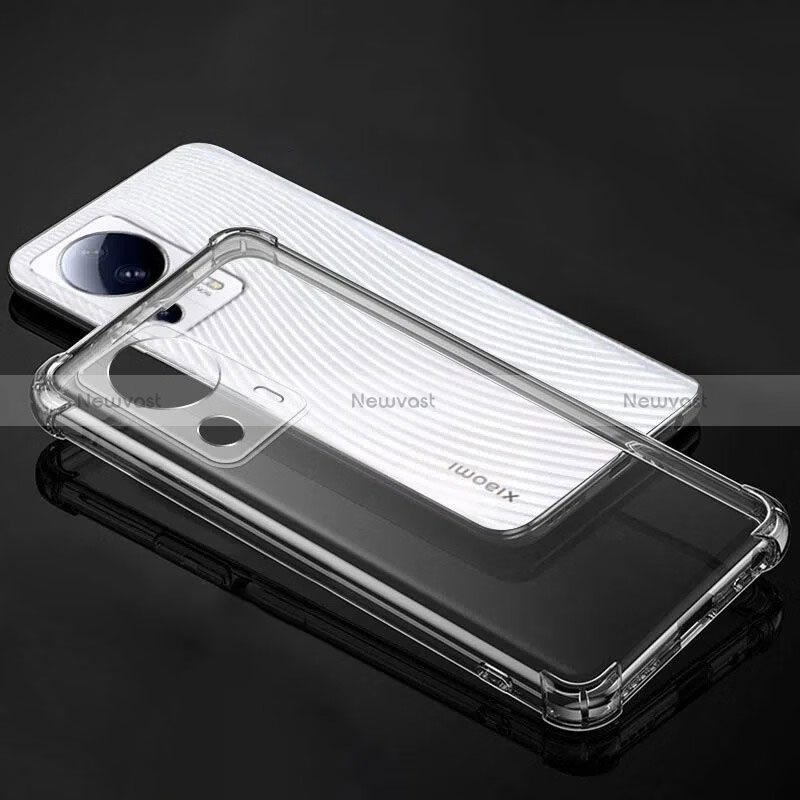 Ultra-thin Transparent TPU Soft Case Cover for Xiaomi Civi 2 5G Clear