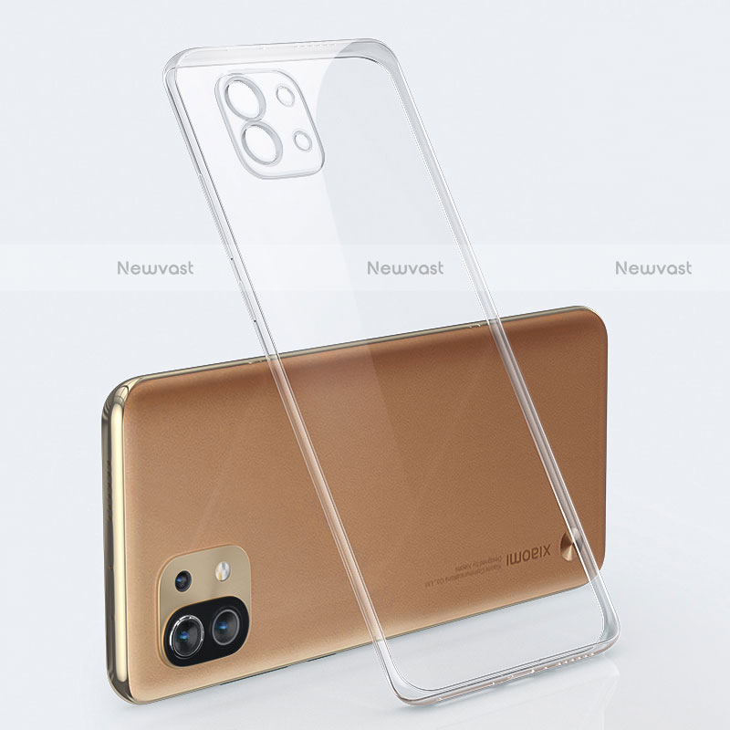 Ultra-thin Transparent TPU Soft Case Cover for Xiaomi Mi 11 5G Clear