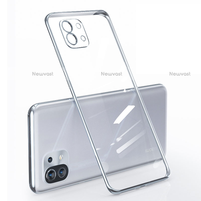 Ultra-thin Transparent TPU Soft Case Cover for Xiaomi Mi 11 Lite 4G