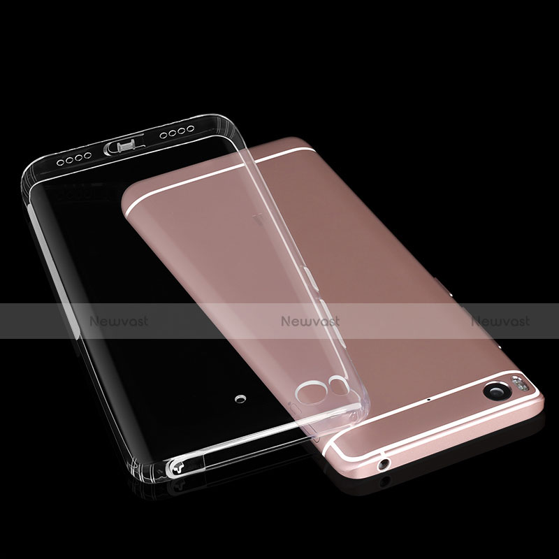 Ultra-thin Transparent TPU Soft Case Cover for Xiaomi Mi 5S 4G Clear