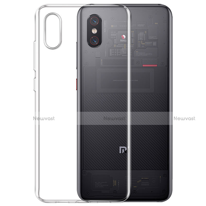 Ultra-thin Transparent TPU Soft Case Cover for Xiaomi Mi 8 Explorer Clear