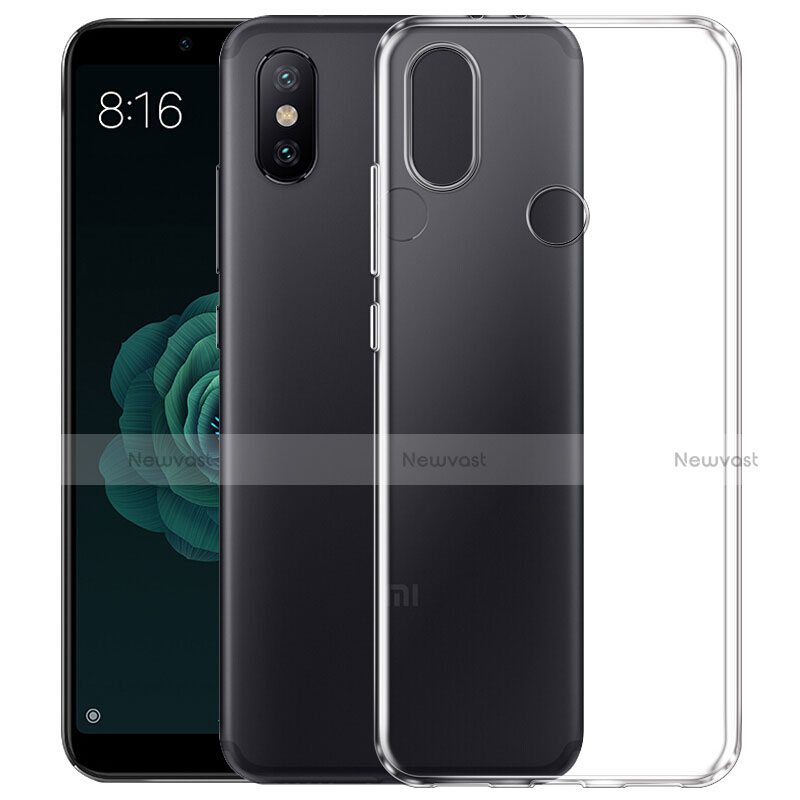 Ultra-thin Transparent TPU Soft Case Cover for Xiaomi Mi A2 Clear