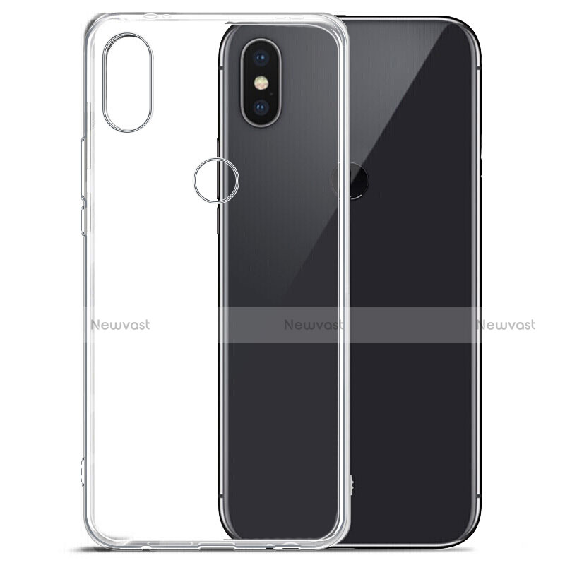 Ultra-thin Transparent TPU Soft Case Cover for Xiaomi Mi A2 Clear