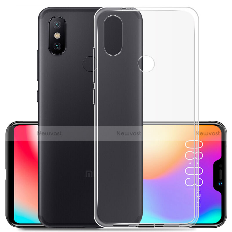 Ultra-thin Transparent TPU Soft Case Cover for Xiaomi Mi A2 Lite Clear