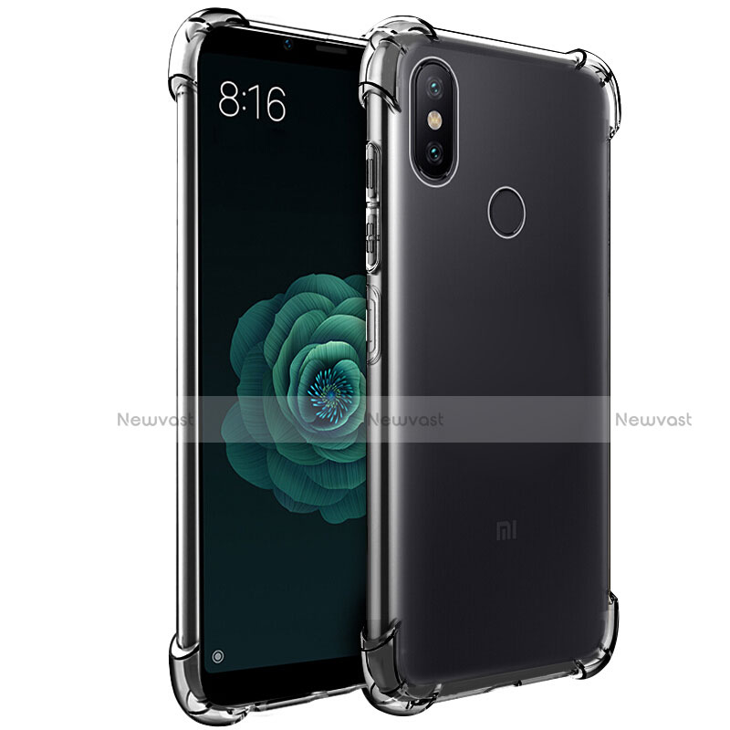 Ultra-thin Transparent TPU Soft Case Cover for Xiaomi Mi Max 3 Clear