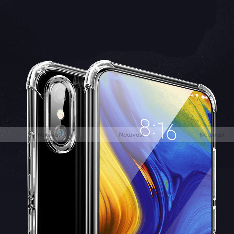 Ultra-thin Transparent TPU Soft Case Cover for Xiaomi Mi Mix 3 Clear