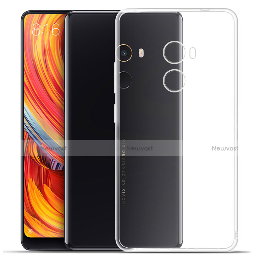 Ultra-thin Transparent TPU Soft Case Cover for Xiaomi Mi Mix Evo Clear