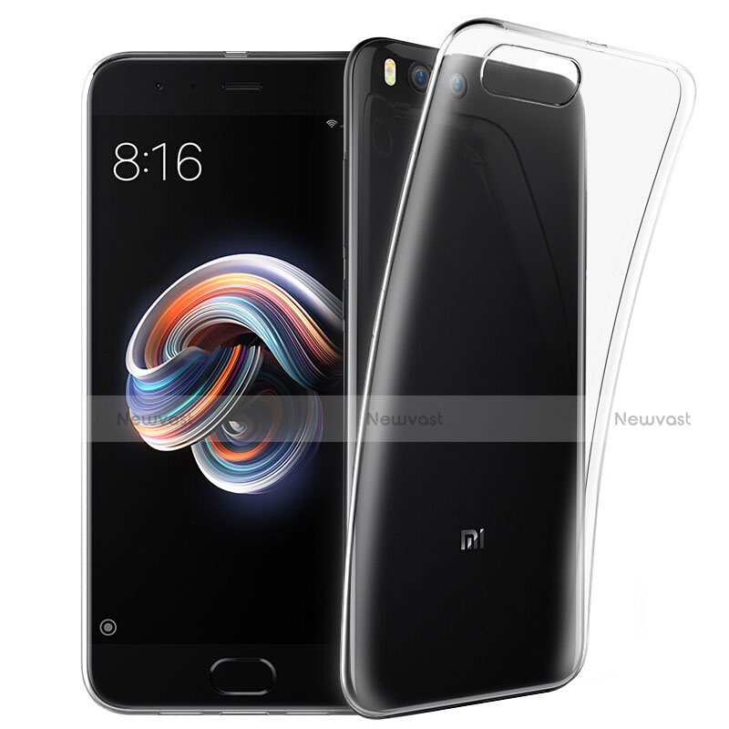 Ultra-thin Transparent TPU Soft Case Cover for Xiaomi Mi Note 3 Clear