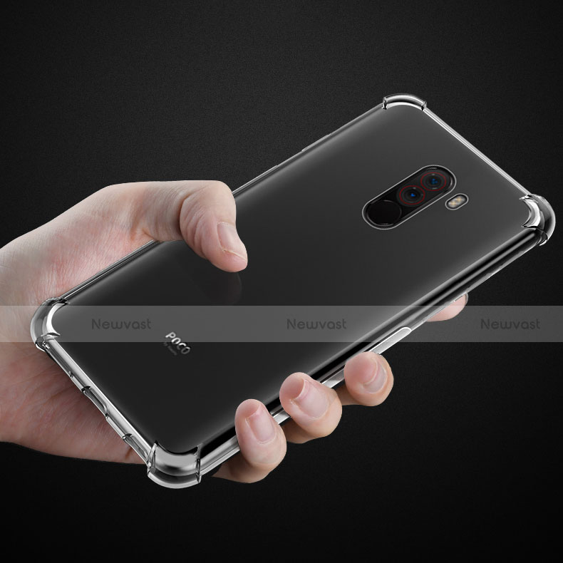 Ultra-thin Transparent TPU Soft Case Cover for Xiaomi Pocophone F1 Clear