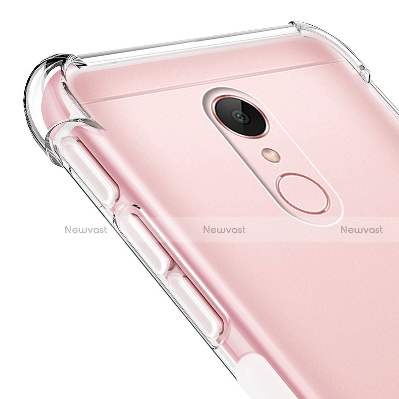 Ultra-thin Transparent TPU Soft Case Cover for Xiaomi Redmi 5 Clear