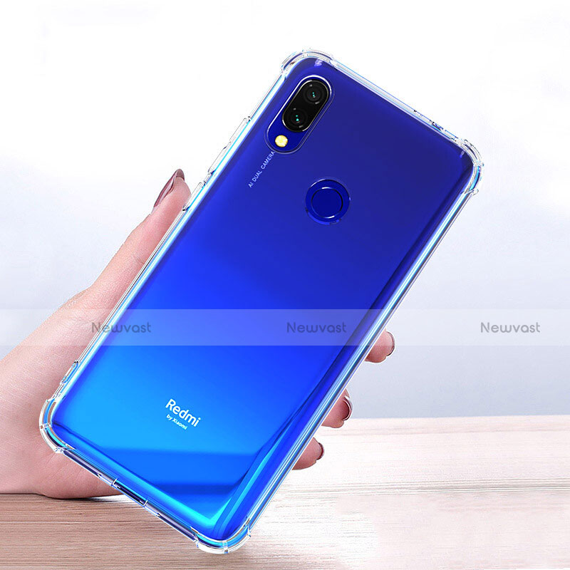 Ultra-thin Transparent TPU Soft Case Cover for Xiaomi Redmi 7 Clear