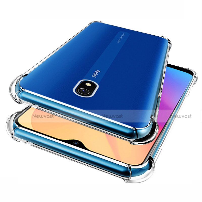 Ultra-thin Transparent TPU Soft Case Cover for Xiaomi Redmi 8A Clear