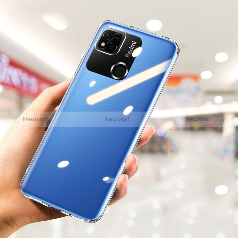 Ultra-thin Transparent TPU Soft Case Cover for Xiaomi Redmi 9 Activ Clear