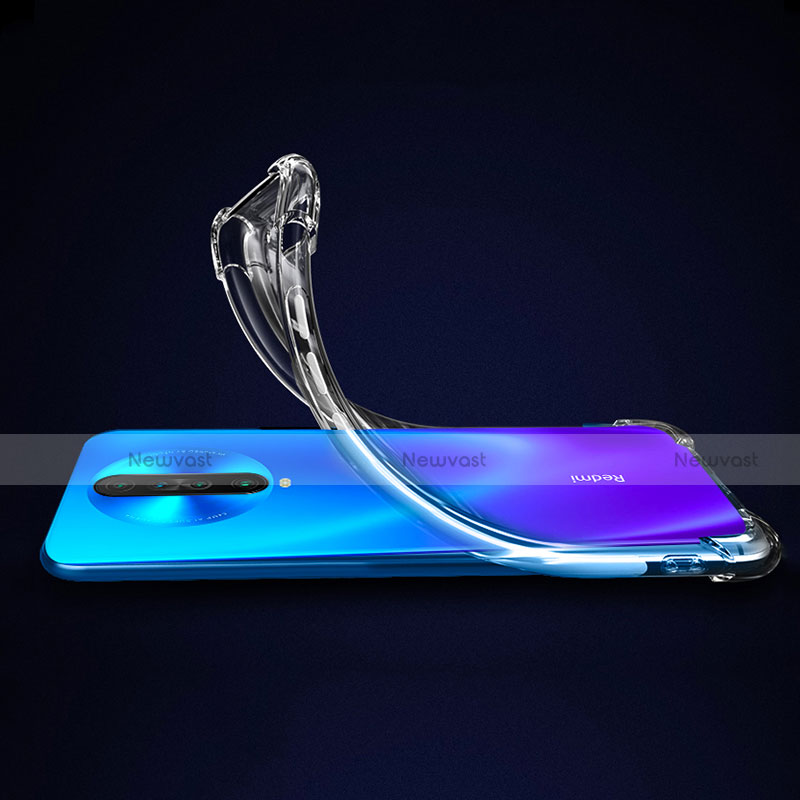 Ultra-thin Transparent TPU Soft Case Cover for Xiaomi Redmi K30 4G Clear