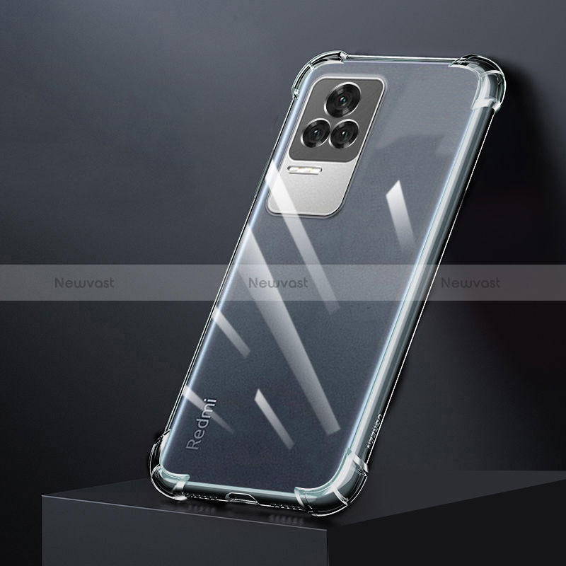 Ultra-thin Transparent TPU Soft Case Cover for Xiaomi Redmi K50 Pro 5G Clear