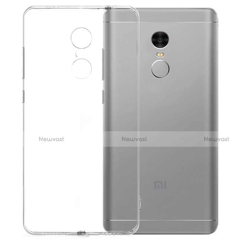 Ultra-thin Transparent TPU Soft Case Cover for Xiaomi Redmi Note 4X Clear