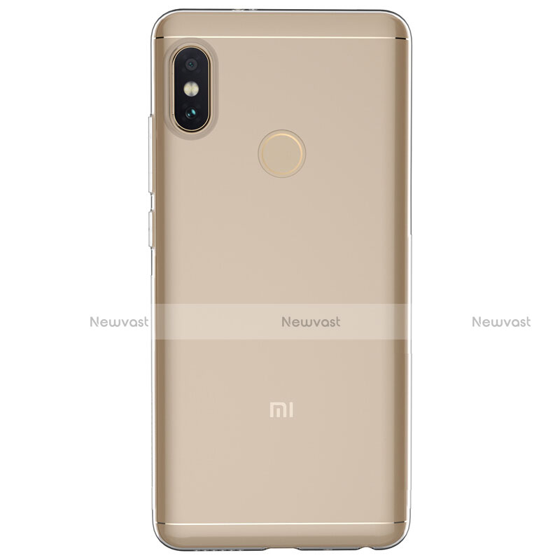 Ultra-thin Transparent TPU Soft Case Cover for Xiaomi Redmi Note 5 AI Dual Camera Clear