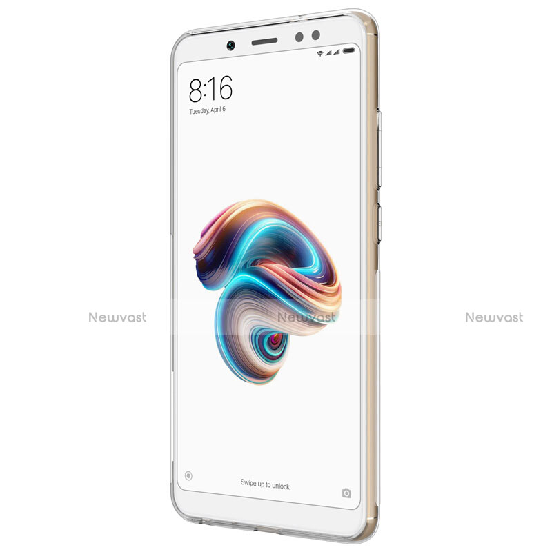 Ultra-thin Transparent TPU Soft Case Cover for Xiaomi Redmi Note 5 AI Dual Camera Clear