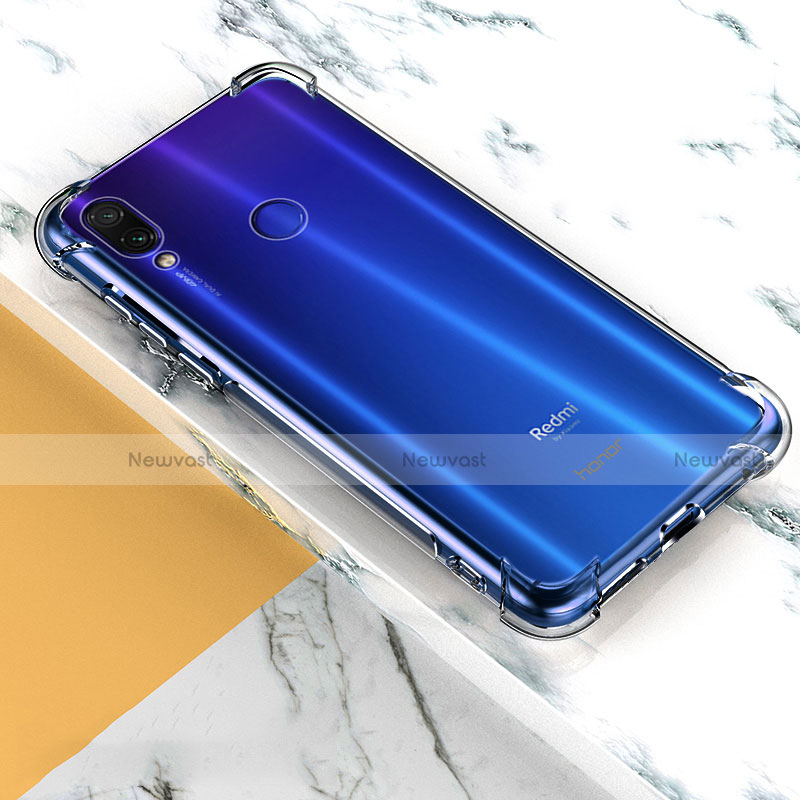 Ultra-thin Transparent TPU Soft Case Cover for Xiaomi Redmi Note 7 Pro Clear