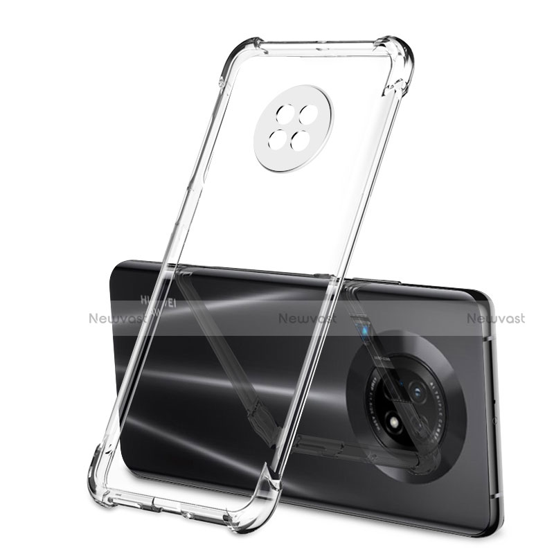 Ultra-thin Transparent TPU Soft Case Cover H01 for Huawei Enjoy 20 Plus 5G Clear