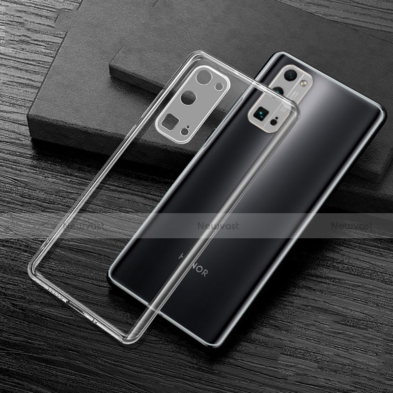 Ultra-thin Transparent TPU Soft Case Cover H01 for Huawei Honor 30 Pro Clear