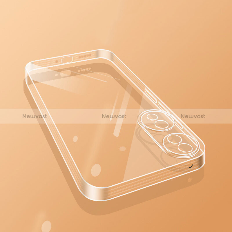 Ultra-thin Transparent TPU Soft Case Cover H01 for Huawei Honor 70 5G