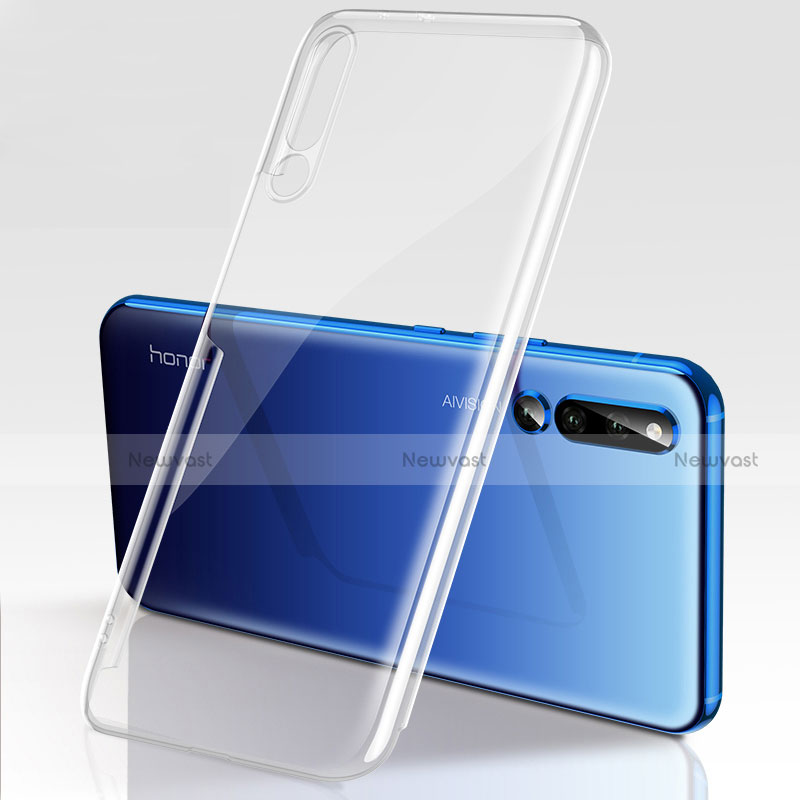 Ultra-thin Transparent TPU Soft Case Cover H01 for Huawei Honor Magic 2 Clear