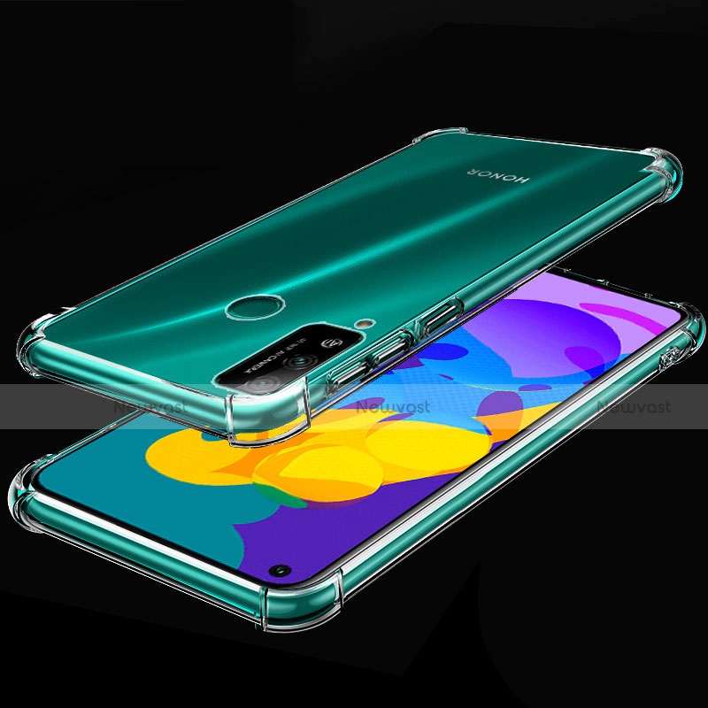 Ultra-thin Transparent TPU Soft Case Cover H01 for Huawei Honor Play4T Clear