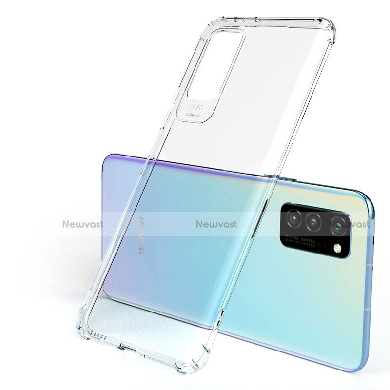 Ultra-thin Transparent TPU Soft Case Cover H01 for Huawei Honor V30 5G
