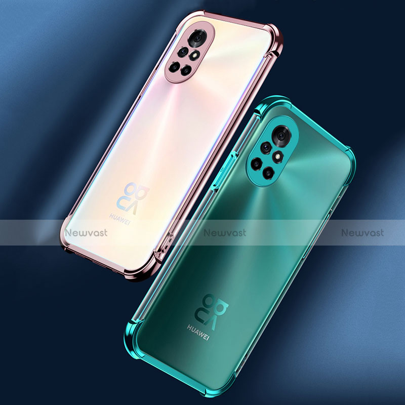 Ultra-thin Transparent TPU Soft Case Cover H01 for Huawei Nova 8 5G