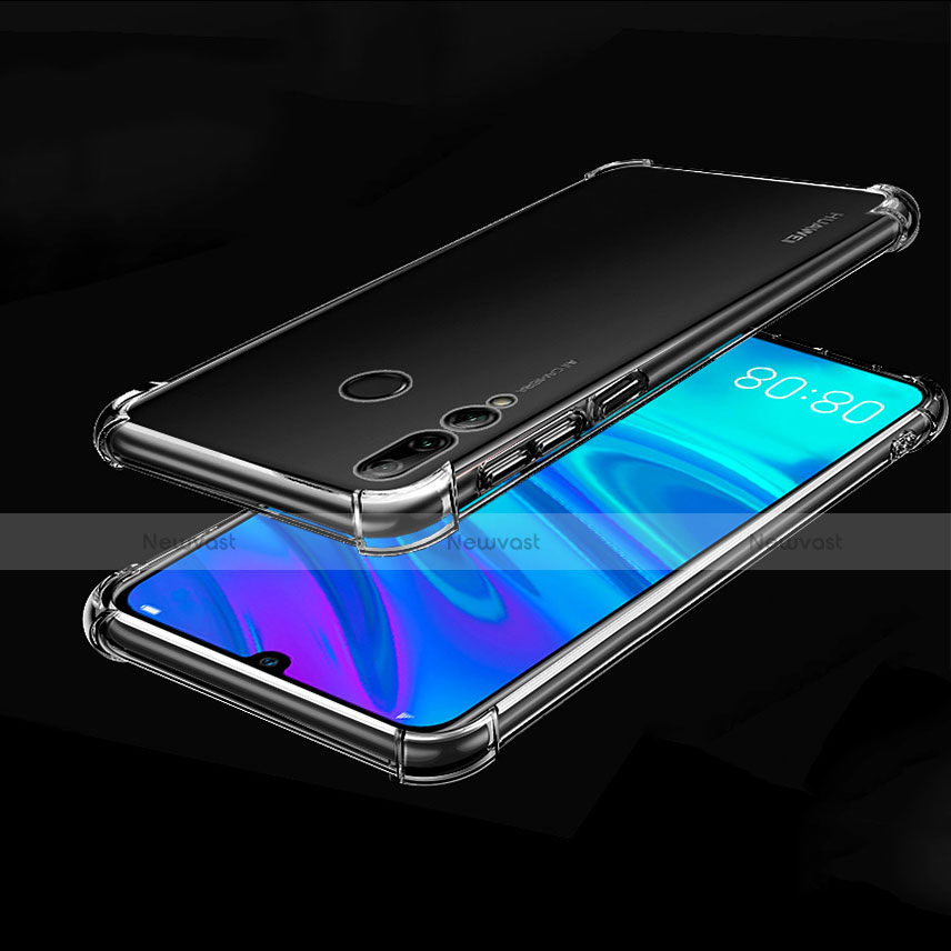 Ultra-thin Transparent TPU Soft Case Cover H01 for Huawei P Smart+ Plus (2019) Clear