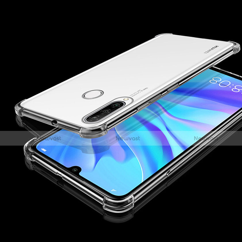 Ultra-thin Transparent TPU Soft Case Cover H01 for Huawei P30 Lite Clear