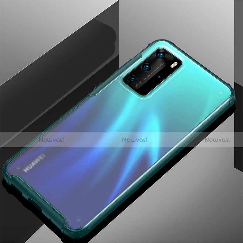 Ultra-thin Transparent TPU Soft Case Cover H01 for Huawei P40 Pro