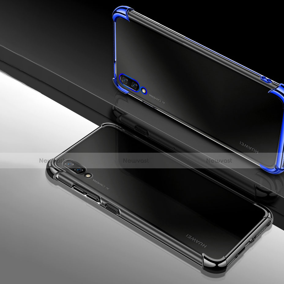 Ultra-thin Transparent TPU Soft Case Cover H01 for Huawei Y7 (2019)