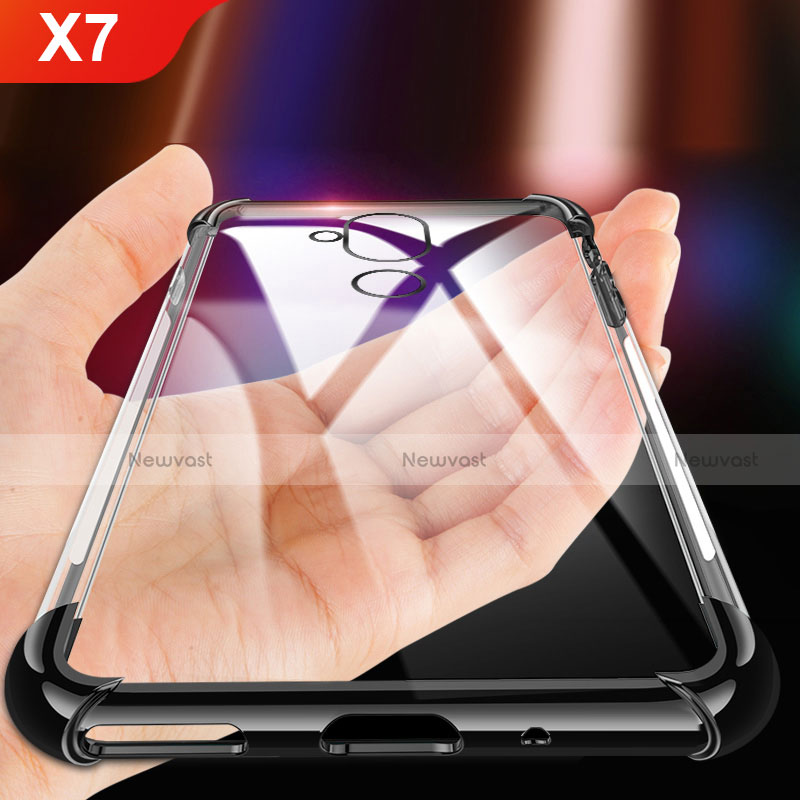 Ultra-thin Transparent TPU Soft Case Cover H01 for Nokia 7.1 Plus