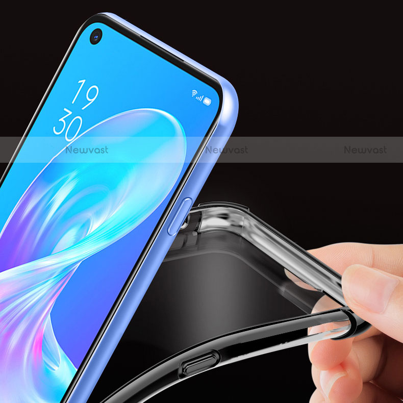 Ultra-thin Transparent TPU Soft Case Cover H01 for Oppo A72 5G