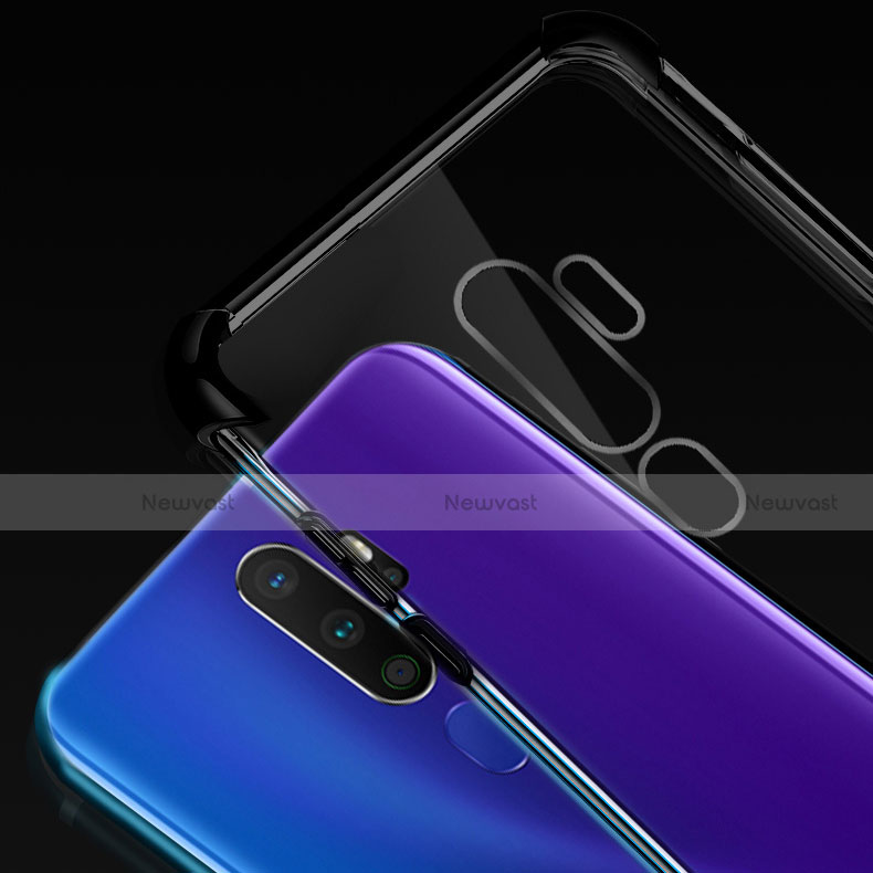 Ultra-thin Transparent TPU Soft Case Cover H01 for Oppo A9 (2020)