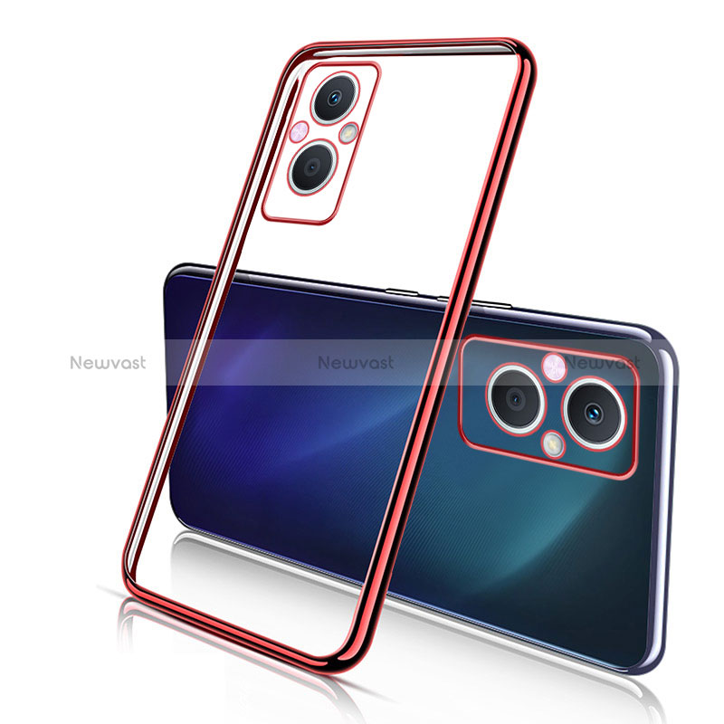 Ultra-thin Transparent TPU Soft Case Cover H01 for Oppo A96 5G